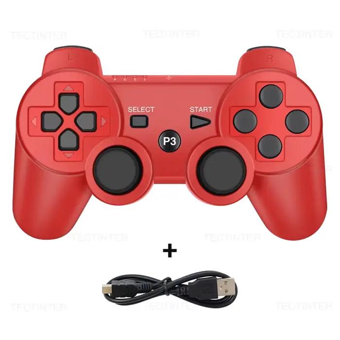 Manette sans fil Bluetooth pour console Sony PlayStation 3, compatible avec le contrôleur SIXAXIS de