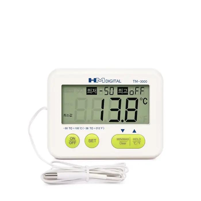 Testeur de température thermomètre numérique LCD -50 à 100 ℃   Compteur de température avec sonde ex