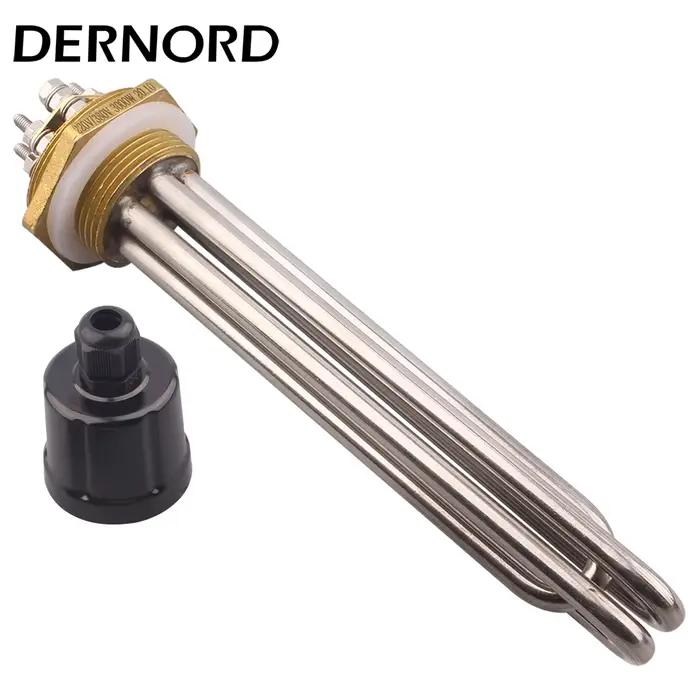 DERNORD réservoir d'eau chauffage 220 V/380 V chaudière élément chauffant DN32 tubulaire chauffage é
