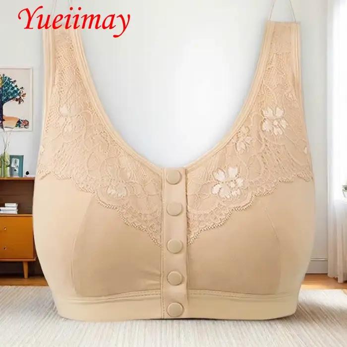 Soutien-gorge de masturbation, poche avant fermée, sous-vêtements intimes surdimensionnés en coton, 