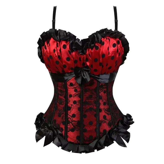 Robe Corset à lacets pour femmes, style gothique, motif Floral, tenue de soirée, tenue de soirée, Li