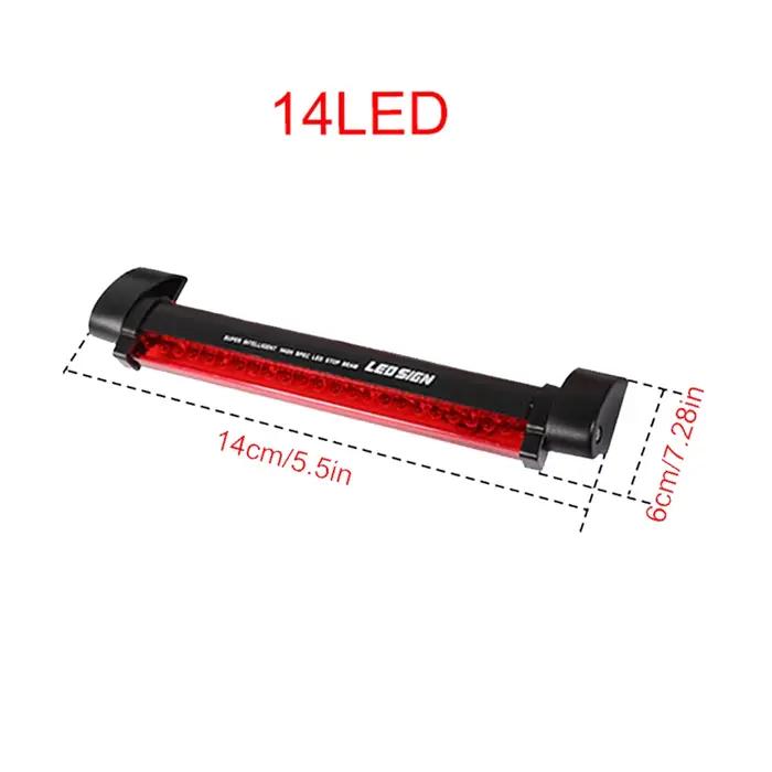 DSYCAR 12V rouge voiture LED troisième feux de freinage barre arrière feu de signalisation de statio