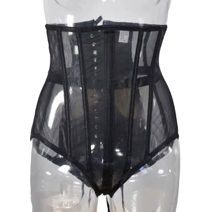 Corset d'abdomen pour femmes, culotte transparente, culture du ventre, contrôle du ventre, entraîneu