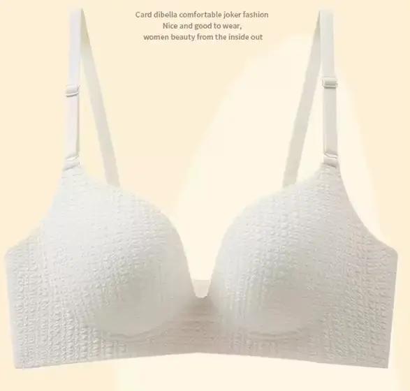Sous-vêtements invisibles sans cicatrice, sans anneau en acier, réglage des petits seins, rassemblem