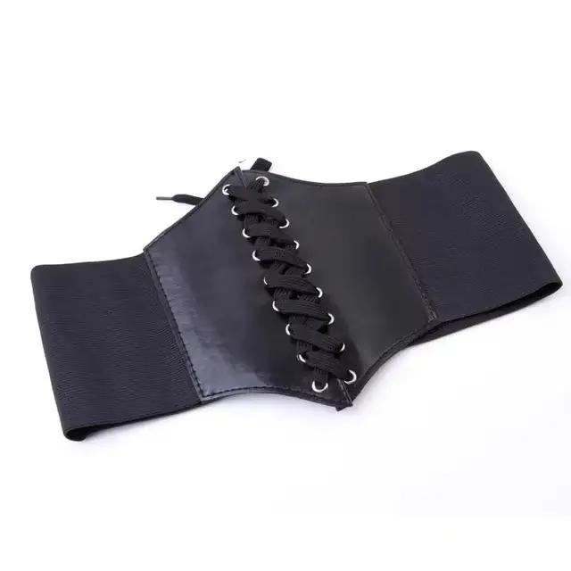 Corsets et Bustiers Noirs pour Femme, Vêtements Gothiques, Sculptants, Serre-taille sous la poitrine