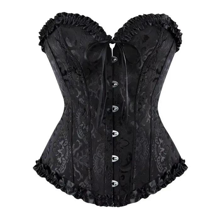 Corsets et Bustiers pour Femme avec Bretelles, Tops Floraux, Shapewear Vintage, Bustiers et Corsets 