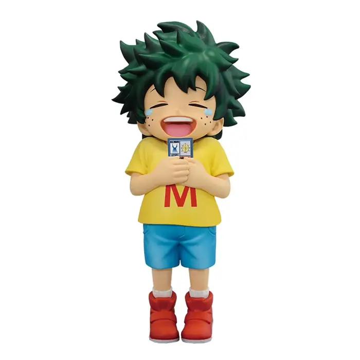 Figurine Anime MHA Bakugo Boku Midoriya Izuku, Figurine d'Action Mignonne Version Q, Modèle de Colle