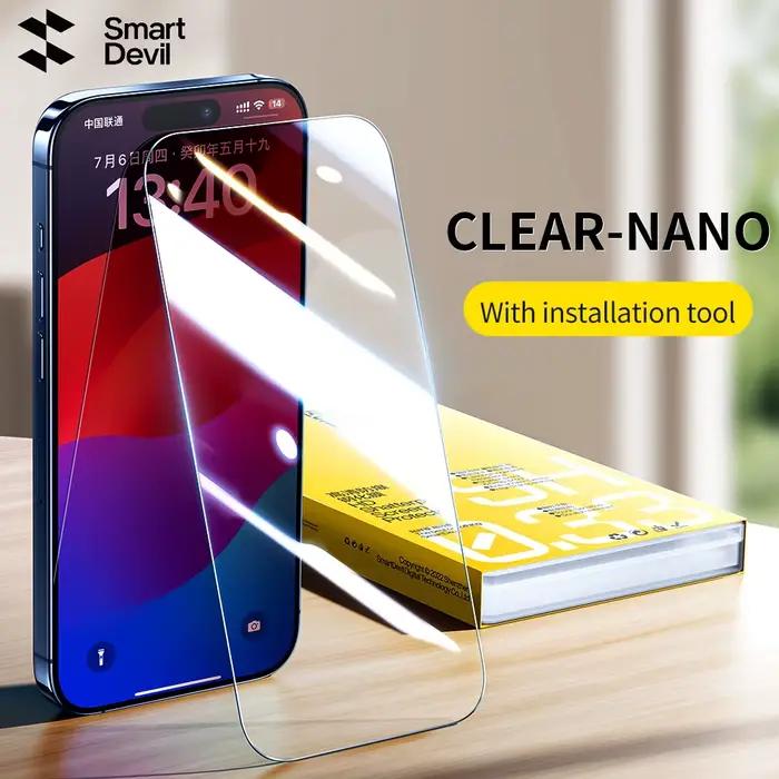 SmartDevil 2/3 pièces Protection d'écran HD pour iPhone 17 Pro Max 17 Air 16 Film en verre trempé an