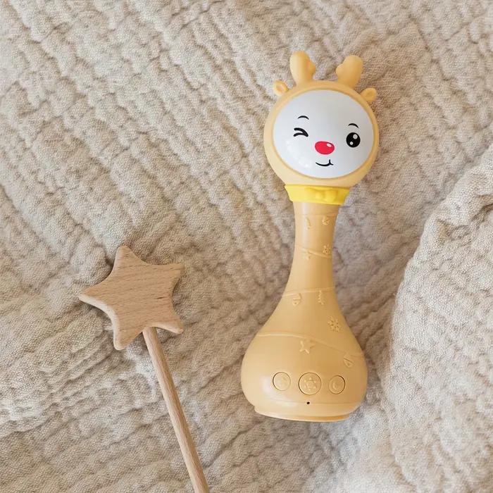 Jouets lumineux musicaux hochet pour bébé, jouets pour nouveau-nés de 0 à 24 mois, cadeau pour bébé 