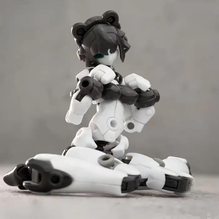 Quankai Gene Interference 2.0 Corps de Mecha Féminin, Figurine d'Action Ultra-Articulée à Construire