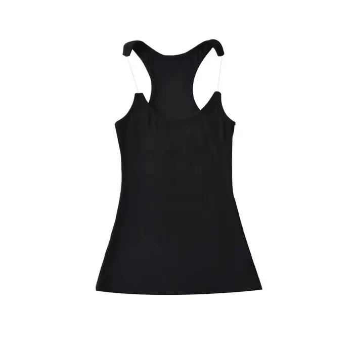 Corset Sexy à Bretelles Invisibles et Col Rond pour Fille, Haut Court Moulant, Slim, 6 Couleurs Bonb