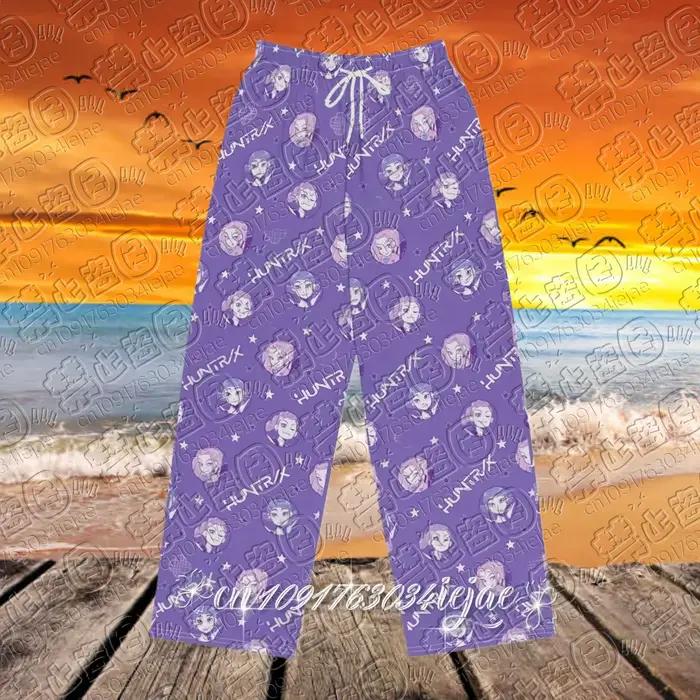 Rumi Choo Choo pyjama pantalon Couple correspondant vêtements de nuit idole inspiré unisexe salon pa
