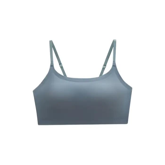 Soutien-gorge sans fil invisible antichoc en U pour femme, lingerie push-up pour un effet galbant de