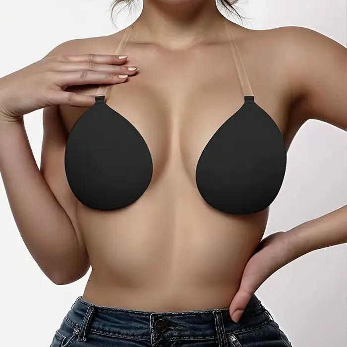 Nouveau soutien-gorge adhésif sans bretelles pour femme, soutien-gorge push-up auto-adhésif invisibl