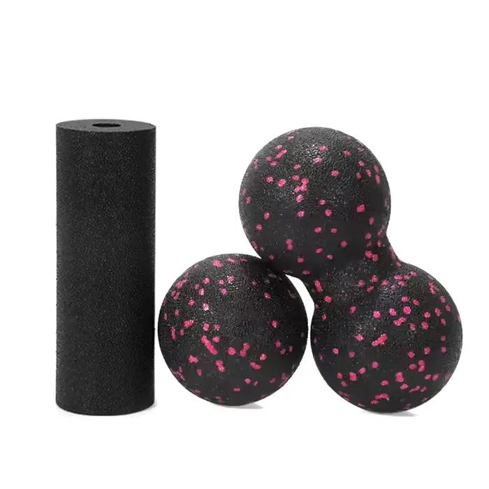 Boules de Yoga cacahuètes, Massage corporel, combinaison de Fascia, bloc de mousse, haute densité, R