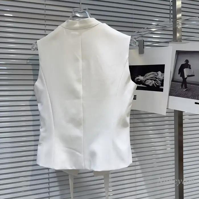 Haut à col en V avec coutures en dentelle pour femme, simple boutonnage, glaçage imbibé socialite, h