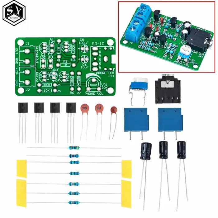 Générateur de Signal de Bruit Blanc, Kit Électronique de Bricolage, Sortie à 2 Canaux pour Thérapie 