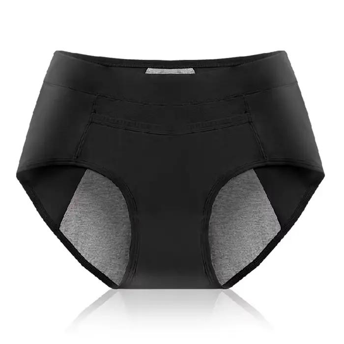 Culotte pour Menstruation coton période physiologique étanche Culotte menstruelle femmes taille moye