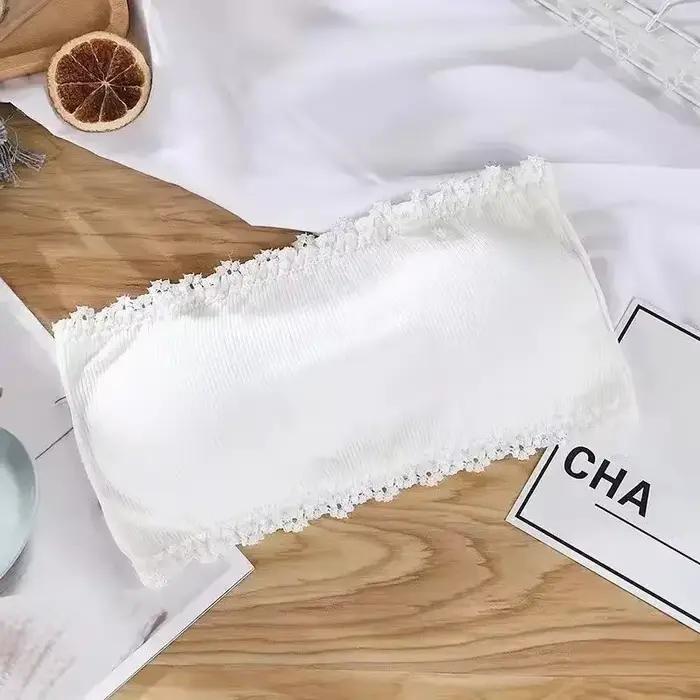 Soutien-gorge d'été sans bretelles pour femmes, dos en dentelle, Sexy, poitrine, sans couture, respi