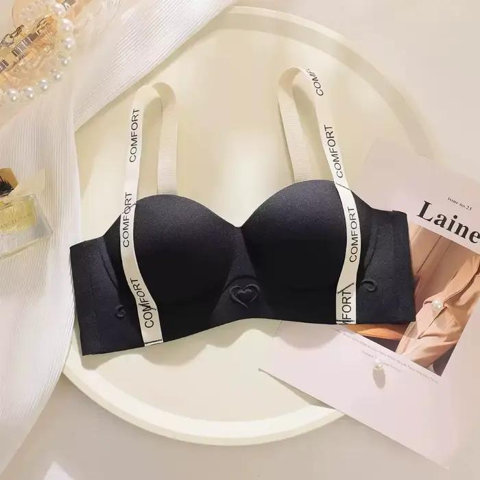 Soutien-gorge sans cicatrice pour femmes, sous-vêtements avec petits seins rassemblés avec une paire
