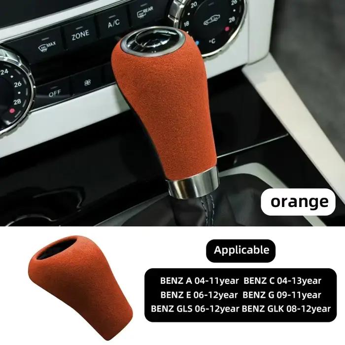 Juste de protection décorative en daim, adaptée pour Mercedes-Benz Classe C, Classe E, Classe A, GLK