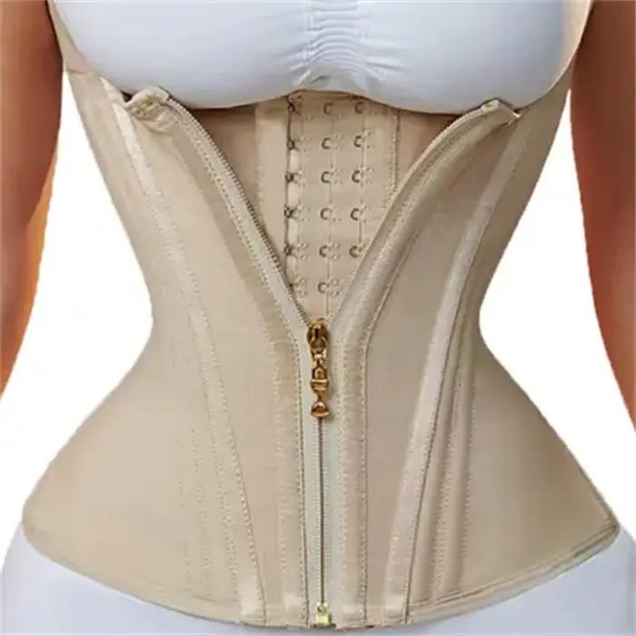 Corset pour femmes, correcteur de Posture d'entraîneur de taille, Latex sous le buste, contrôle du v