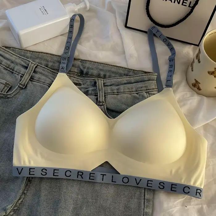 Soutien-gorge dos en forme de U pour femmes, avec petits seins froncés et élargis pour révéler les g