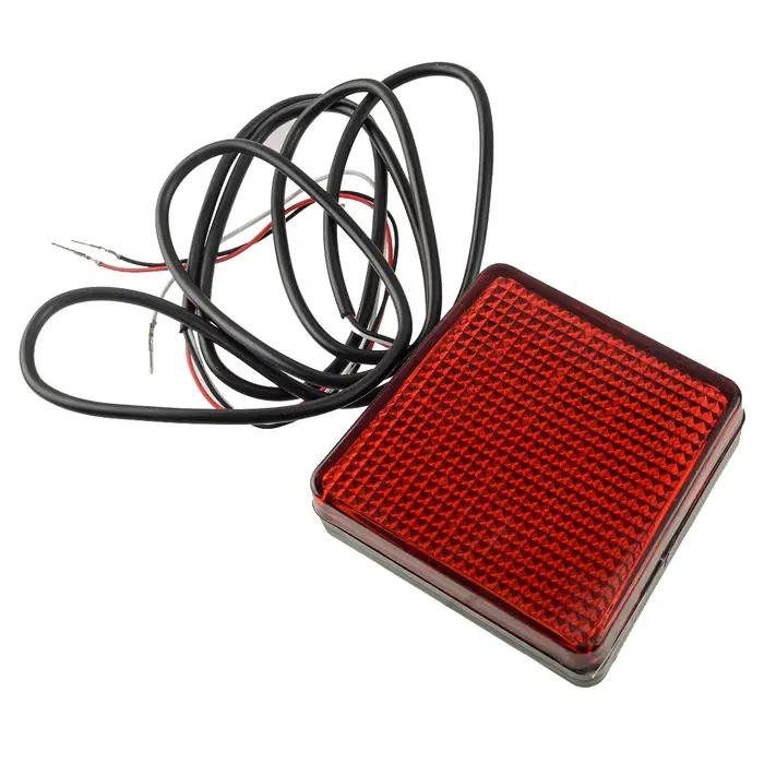 Diffuseur de pare-chocs arrière de voiture, feu de stop rouge véritable adapté à Infiniti Q50 2020 2