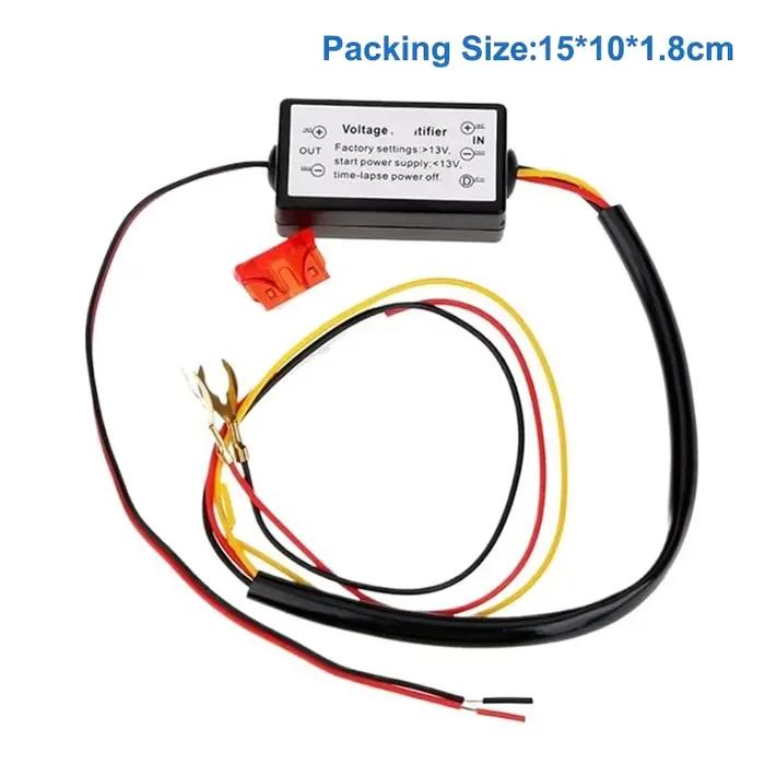 Contrôleur DRL pour voiture, faisceau de relais de feux diurnes LED, variateur marche/arrêt, contrôl