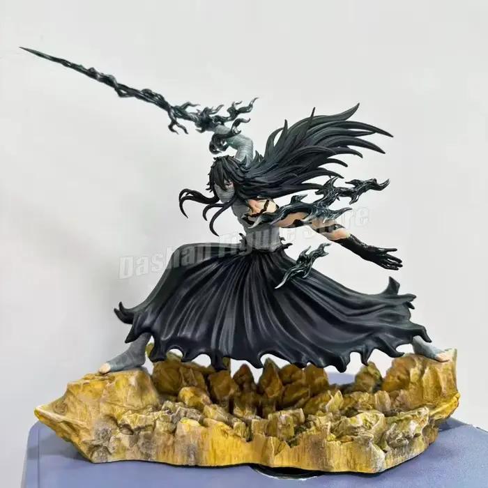 23 cm blanchi creux Ichigo figurine à collectionner poupée Saigo No Getsuga Tenshou creux Kurosaki I