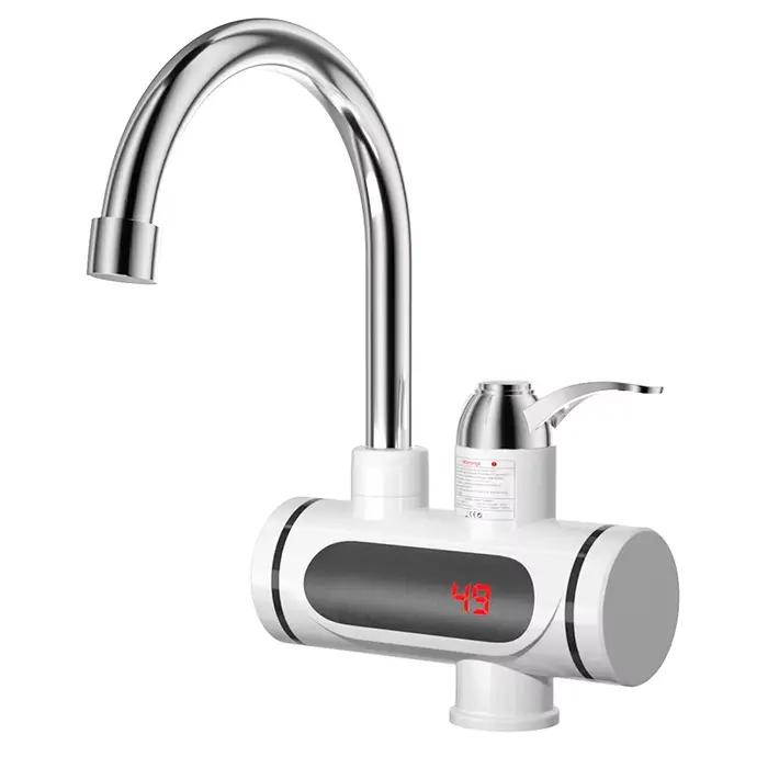 Robinet chauffe-eau instantané 3000W, chauffe-eau électrique rapide en 3 secondes avec affichage num