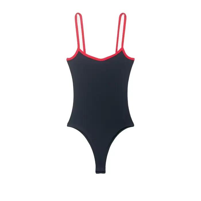 Combinaison Femme 2026 Nouvelle Collection Printemps-Été Chic et Tendance avec Bretelles Fines et Dé