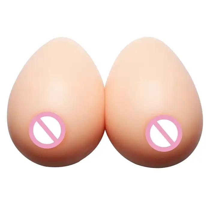 Seins artificiels en silicone souple, faux seins sexy, faux seins réalistes, pour le modelage du cor