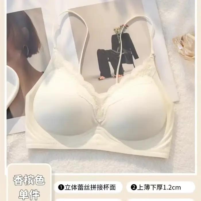 Soutien-gorge push up pour petite poitrine, bonnet AA A à levage instantané, couverture latérale ami