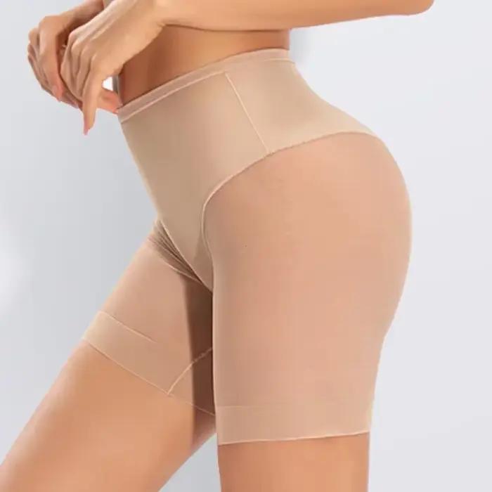 Culotte Slim en Maille pour Femme, Sous-Vêtement Amincissant, Taille Haute, Nouvelle Collection