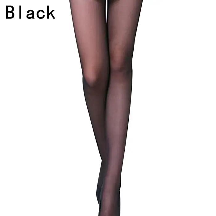 Collants Ultra-fins jambes maigres collants haute élastique collants d'été noir nu gris bas été femm