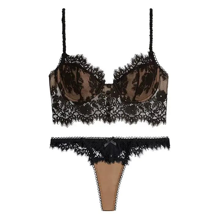 DM lash – ensemble de Lingerie en dentelle pour femmes, sous-vêtements Sexy, Bralette, soutien-gorge