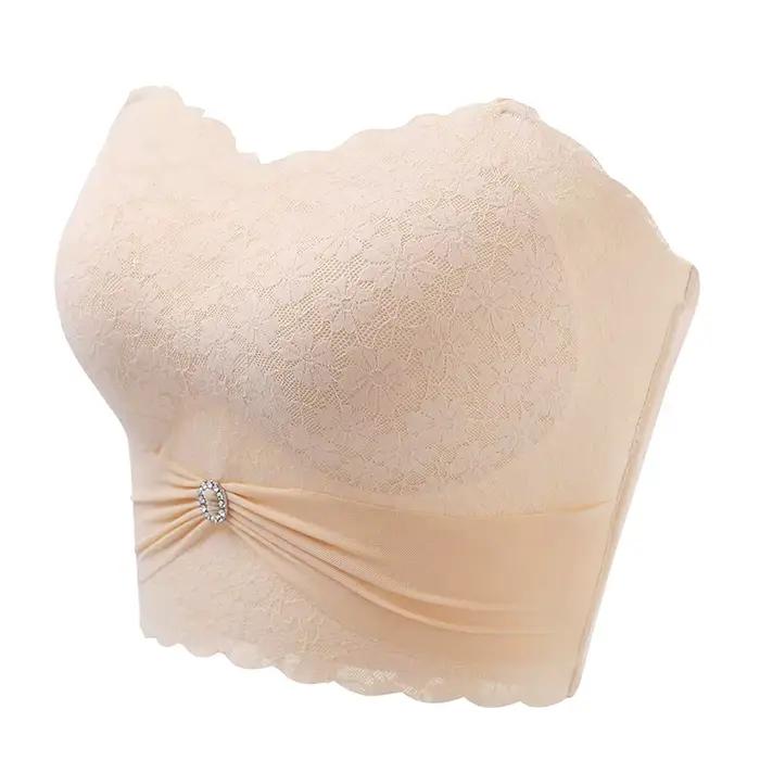 Sans Couture Solide Sans Bretelles Bralette Lingerie Plus La Taille 5XL Femmes Sexy Soutien-Gorge Sa