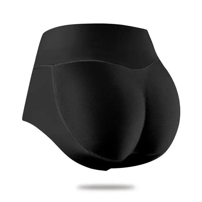Femmes corps Shaper fesses rembourrées culotte taille moyenne hanche Pad faux bout à bout sous-vêtem