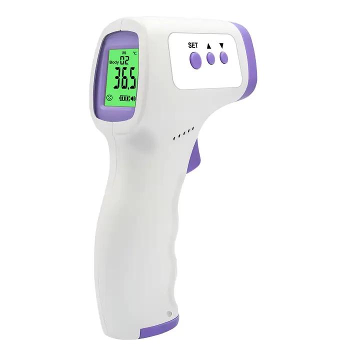 Thermomètre numérique infrarouge sans contact, thermomètre médical, outil de mesure de la températur