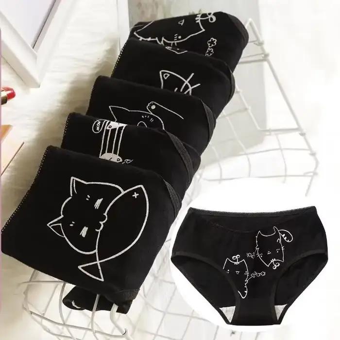 Lingerie sexy, culottes mignonnes à motifs de dessins animés