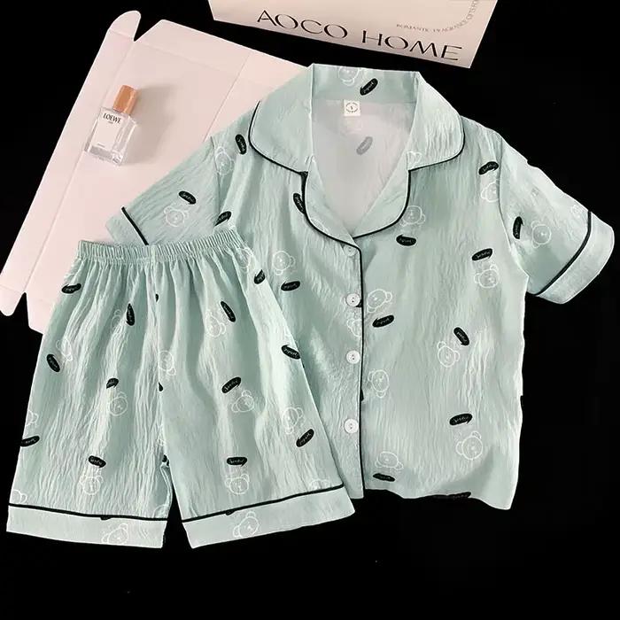 Ensemble pyjama à motif d'ours