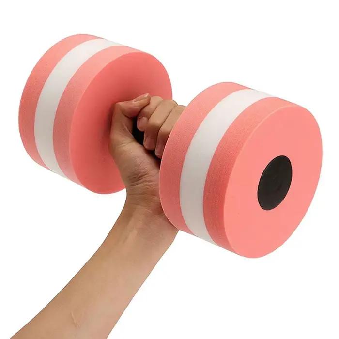 Haltères flottants en forme d'oligfoam pour la natation, accessoires pour exercices aquatiques, fitness, gym, poids, piscine, aérobic