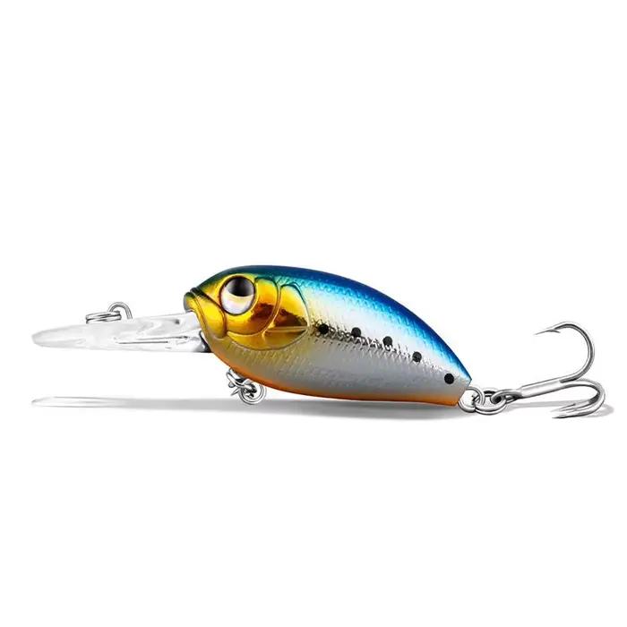 2025 nouveau Lurefans E-39 flottant manivelle appât méné leurre de pêche 39mm/4.8g profondeur 1.5-2.5m artificiel Wobbler bar de mer appât dur