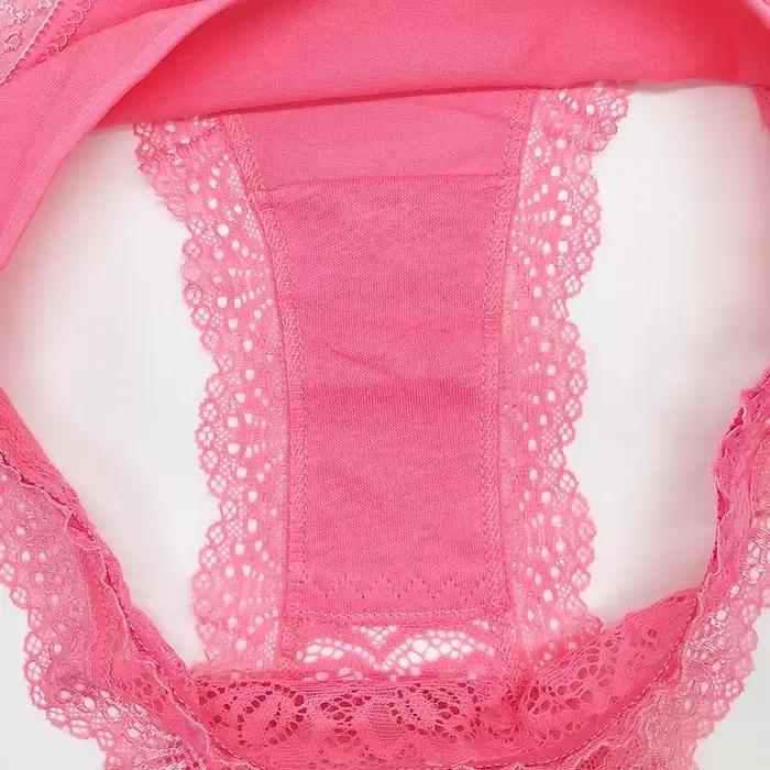 Culotte taille basse en coton pour femme