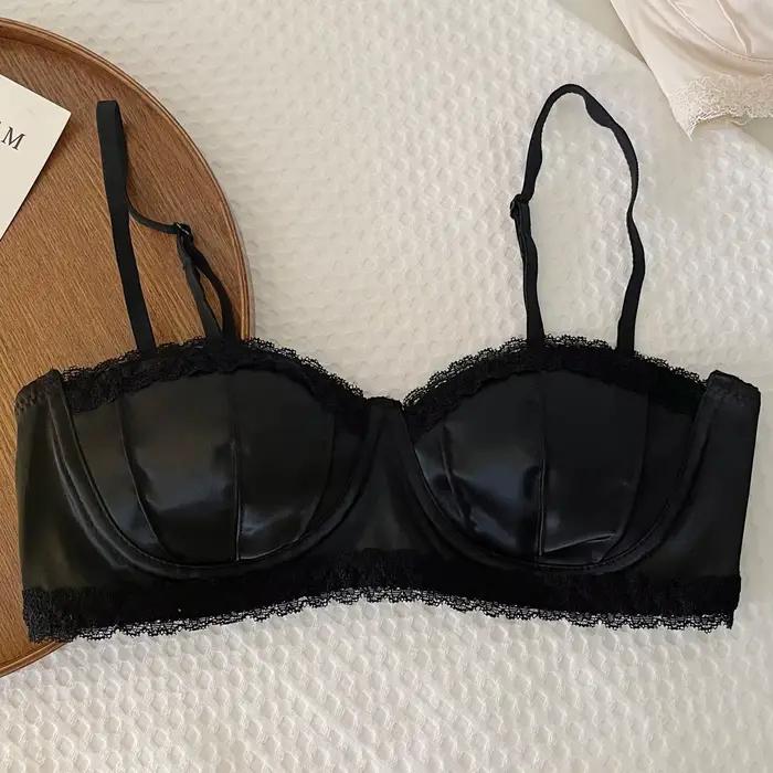 Soutien-gorge en dentelle satinée pour filles