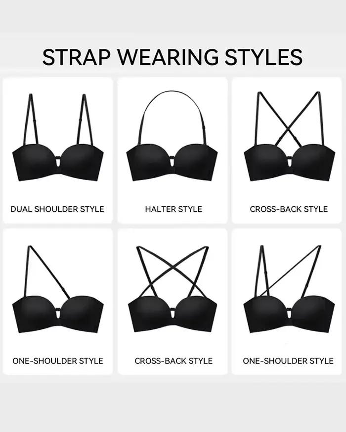 Soutien-gorge invisible sans fil pour femme