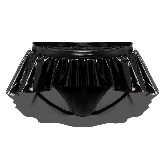 Culottes micro en similicuir PU pour femmes
