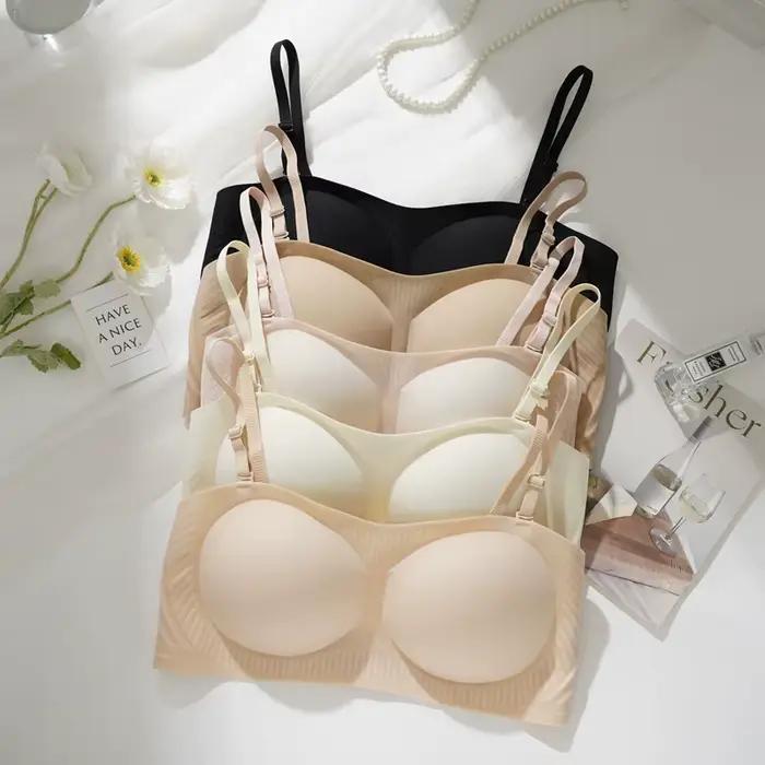 Soutien-gorge sans bretelles pour femmes à petite poitrine