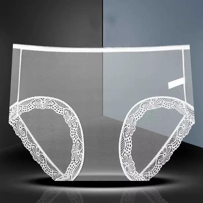 Slip Transparent en maille pour femmes